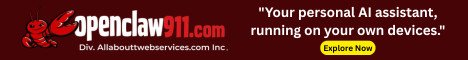 openclaw911 banner ad